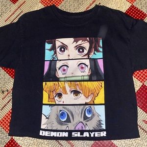 Anime shirt- demon slayer medium
